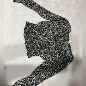 Floral long sleeve blouse